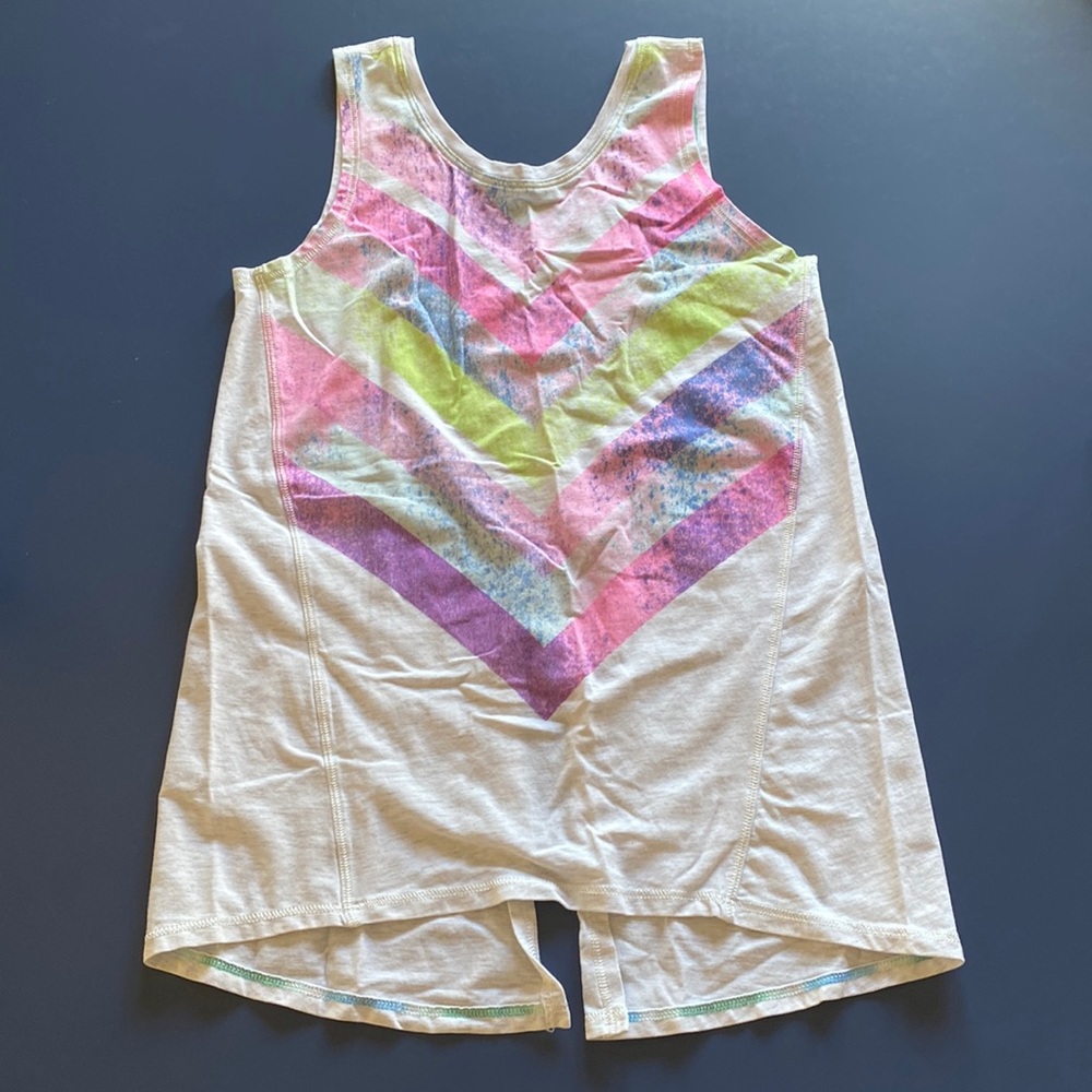 Size 10 White Ivivva Tank Top